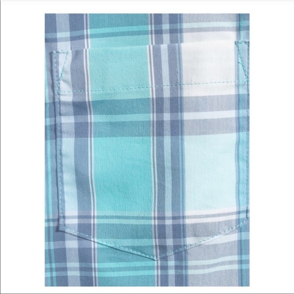 🆕George Men’s Plaid Poplin Short Sleeve Shirt - Picture 6 of 6